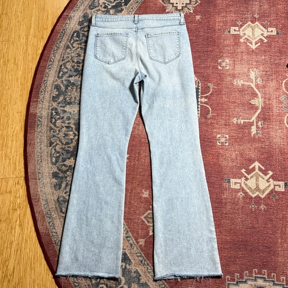 L’AGENCE Ruth Raw Hem Straight Leg Jeans Size 30 - Picture 5 of 11